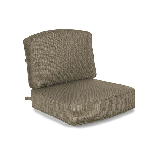 2 PC Club Chair Cushion Seat - 27" x 21" x 6"; Back - 24" x 25" x 6" - Image 2